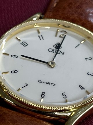 Orologio Olten Quartz Classico Dorato da Uomo