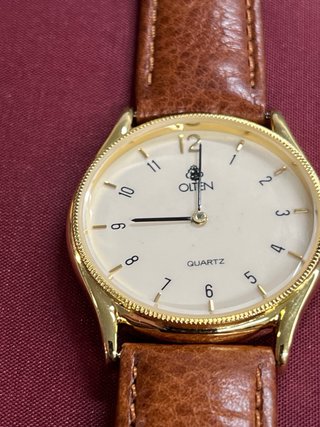 Orologio Olten Quartz Classico Dorato da Uomo
