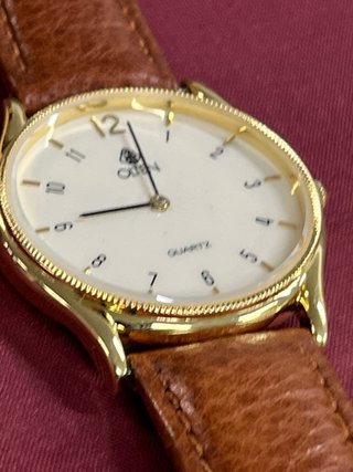 Orologio Olten Quartz Classico Dorato da Uomo