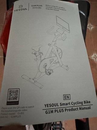 Bicicleta Estática YESOUL G1M Plus