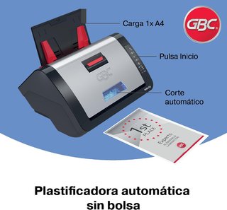 Plastificadora Velocity Automática A4