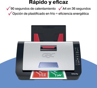 Plastificadora Velocity Automática A4