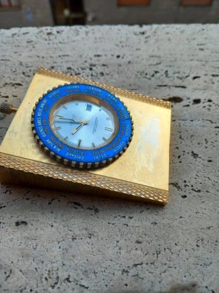 Lotto 2 orologi da ufficio vintage anni '60-'70