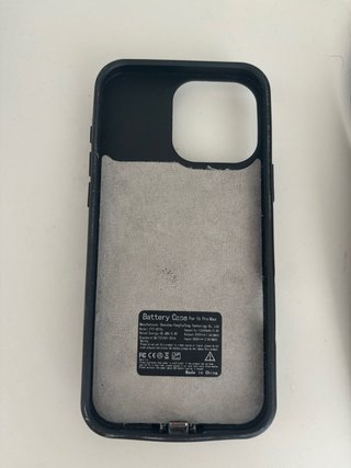 Custodia con batteria integrata per iPhone 16 Pro Max
