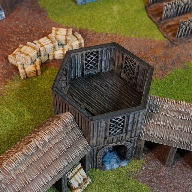 Establos Medievales, Rohan, LOTR, Saxonia - 28mm
