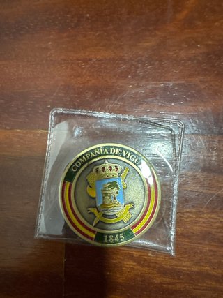 Moneda Guardia Civil Compañía de Vigo 1845
