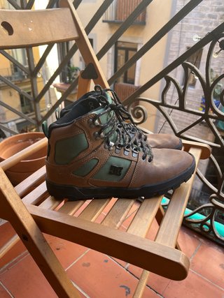 Botas DC Shoes Marrones y Verdes