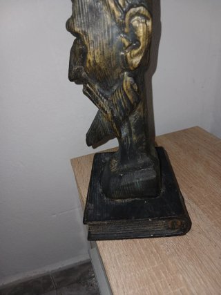 Busto Don Quijote madera OCACION