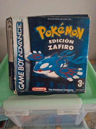 Caja Pokémon Edición Zafiro Game Boy Advance no of