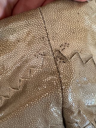 Bolsos Bottega Veneta Piel de Raya Vintage Beige