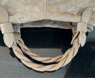 Bolsos Bottega Veneta Piel de Raya Vintage Beige