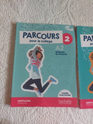 Libros de Francés 2Eso Parcours A2 Santillana