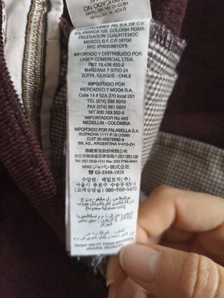 Pantalón de pana Mango talla M