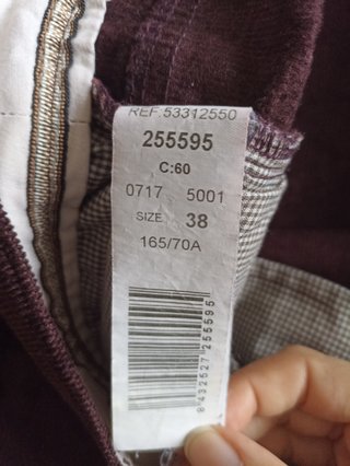 Pantalón de pana Mango talla M