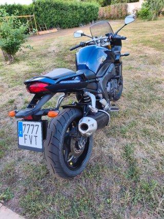 Yamaha FZ1 S Sportbike Negra/Azul