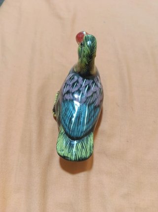 Pato de cerámica decorativo