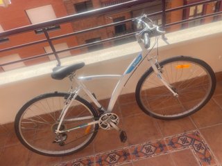 Bicicleta Btwin Original Blanca