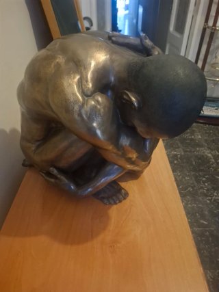 Figura El Pensador Bronce