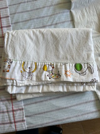 Cuna/cama 140x70cm blanca
