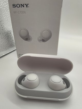 Cuffie Sony WF-C700N Noise Cancelling Bluetooth Wireless IPX4 Bianchi con Box