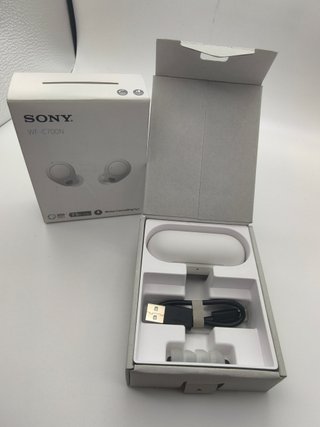 Cuffie Sony WF-C700N Noise Cancelling Bluetooth Wireless IPX4 Bianchi con Box