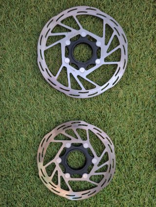 Discos Freno Centerlock ZRACE 160mm y 140mm