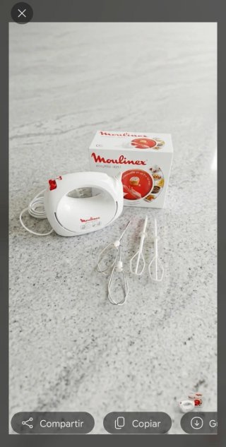Moulinex Easy Max HM2501B1 Batidora Amasadora 200W