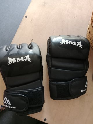 Guantes MMA Brace Master Negros