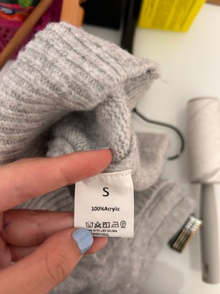 Jersey gris mujer talla S
