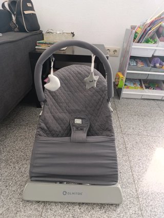 Hamaca Multifunción Olmitos Gris 2 en 1
