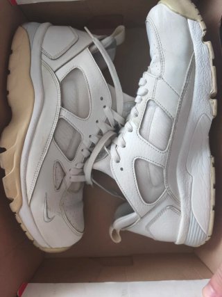 Nike Air Huarache Trainer Low Blancas