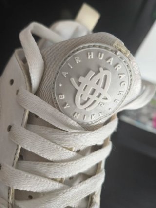 Nike Air Huarache Trainer Low Blancas