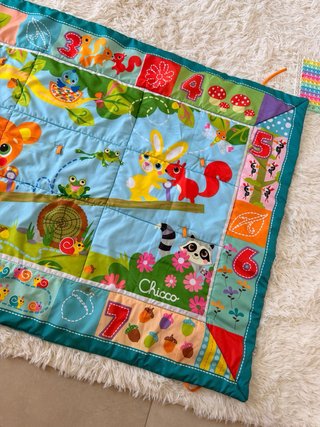 Tappeto gioco Chicco con numeri e animali