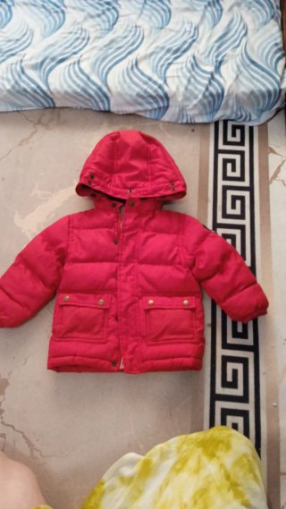 Chaqueta roja niños talla 18 meses