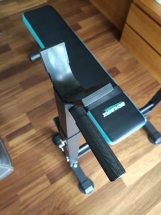 Banco de pesas y abdominales BEHUMAX