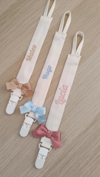 Chupetero personalizado bebé