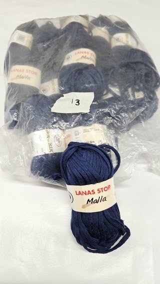 Lote 13 Ovillos Lana Malla LANAS STOP
