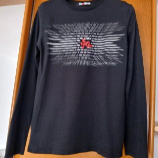Camiseta Desigual Negra Hombre