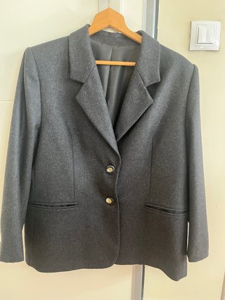 Traje de chaqueta señora talla 52 gris