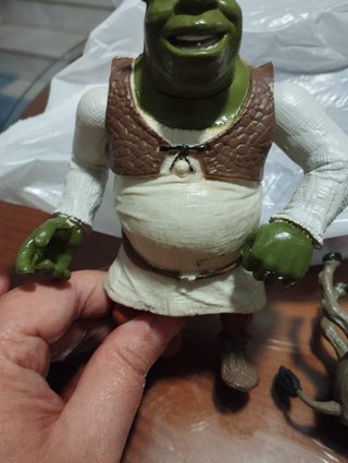 Figuras Shrek y asno
