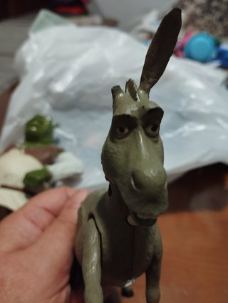 Figuras Shrek y asno