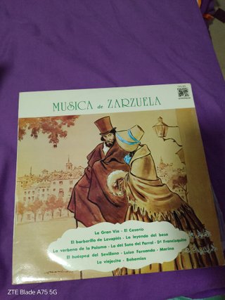 Música de Zarzuela Vinilo LP
