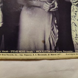 Vinilo Fleetwood Mac - Rumours 1ª Edición