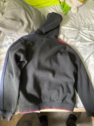 Chaqueta Macron Gris y Roja