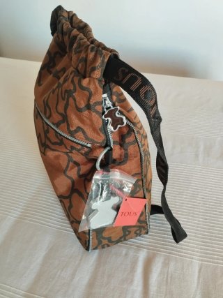 Mochila Tous Marrón Estampada