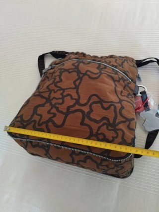 Mochila Tous Marrón Estampada
