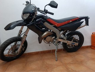 Beta RR 50 Supermotard Negra/Roja