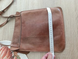 Borsa pelle Timberland vintage marrone