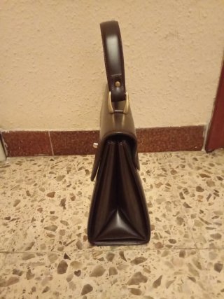 Bolso de vestir vintage marrón