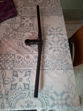 Manillar carbono con potencia